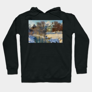 Winter landscape Hoodie